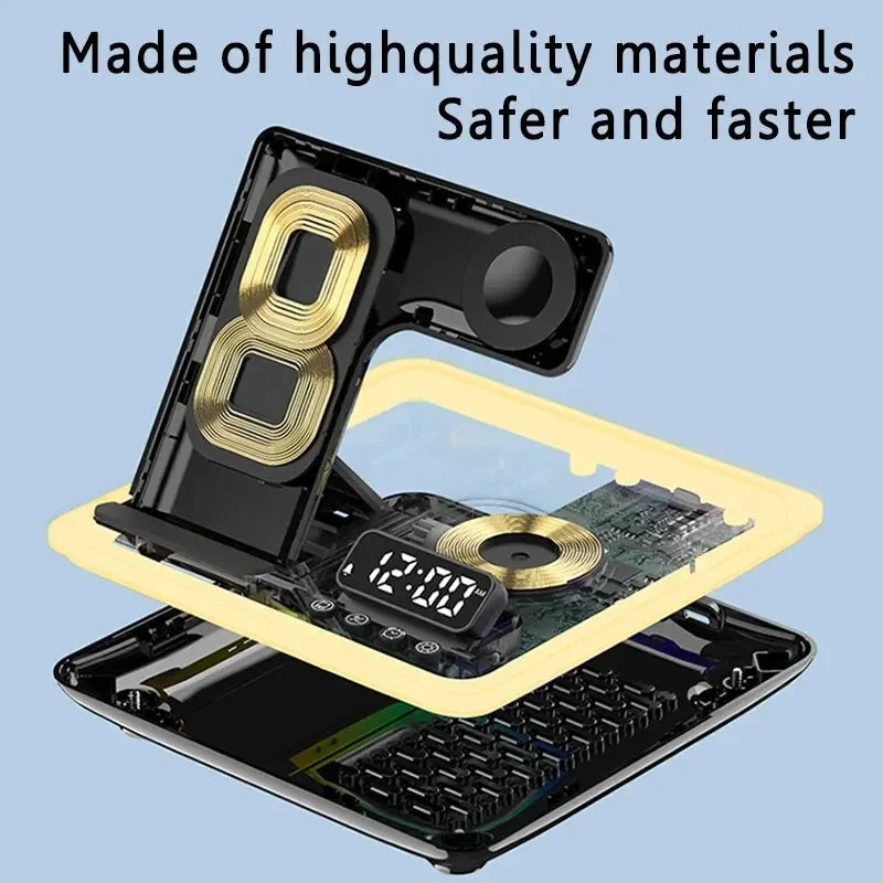 Auto 5 In 1 Wireless Charger