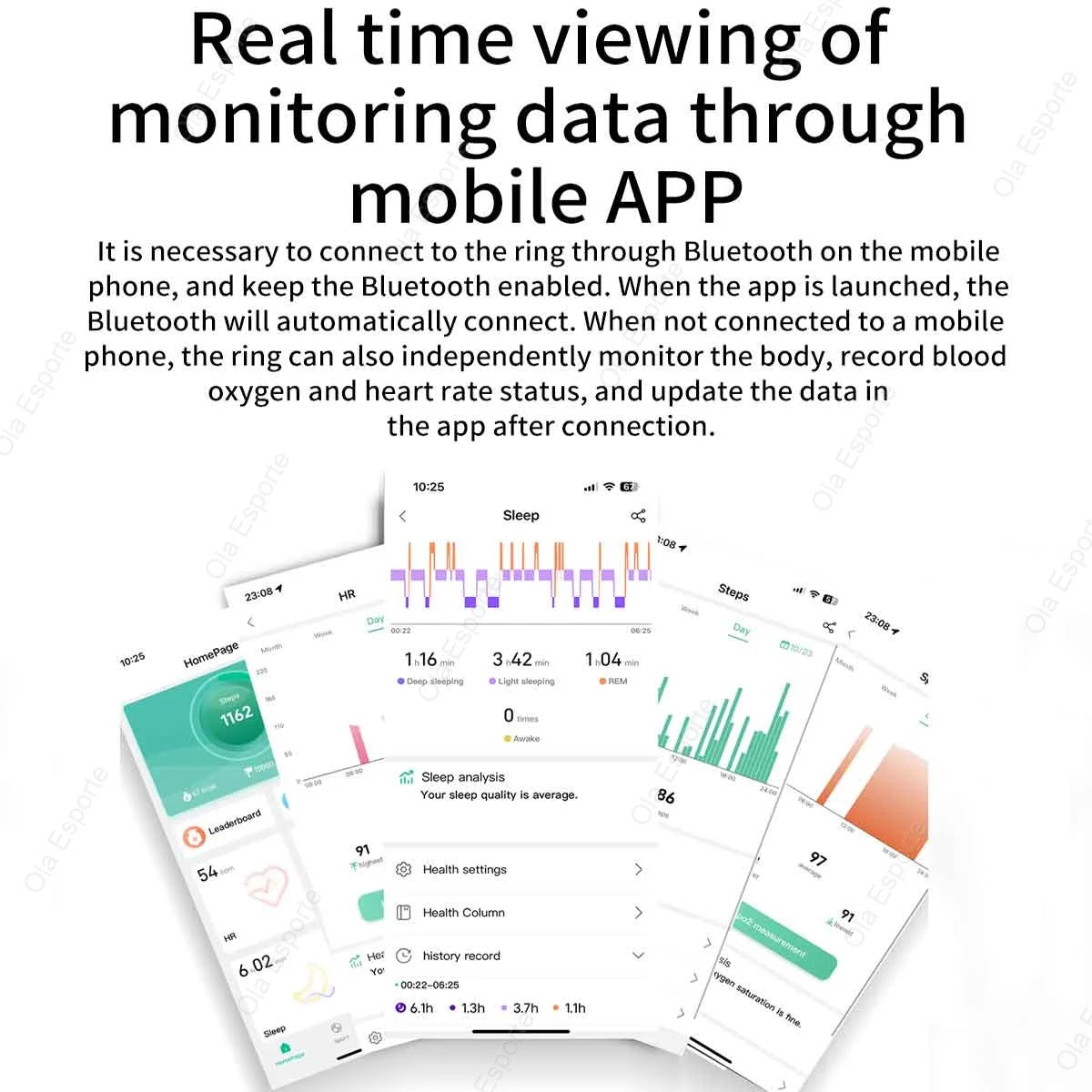 Smart Ring  Unisex  Multi-sport Mode