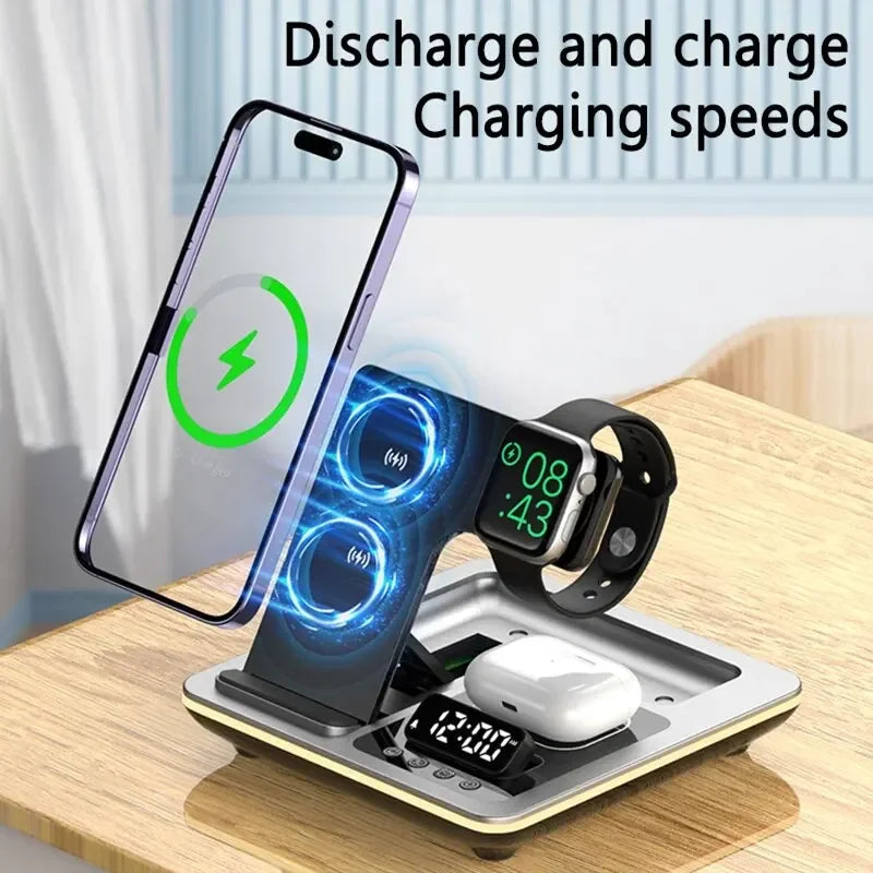 Auto 5 In 1 Wireless Charger