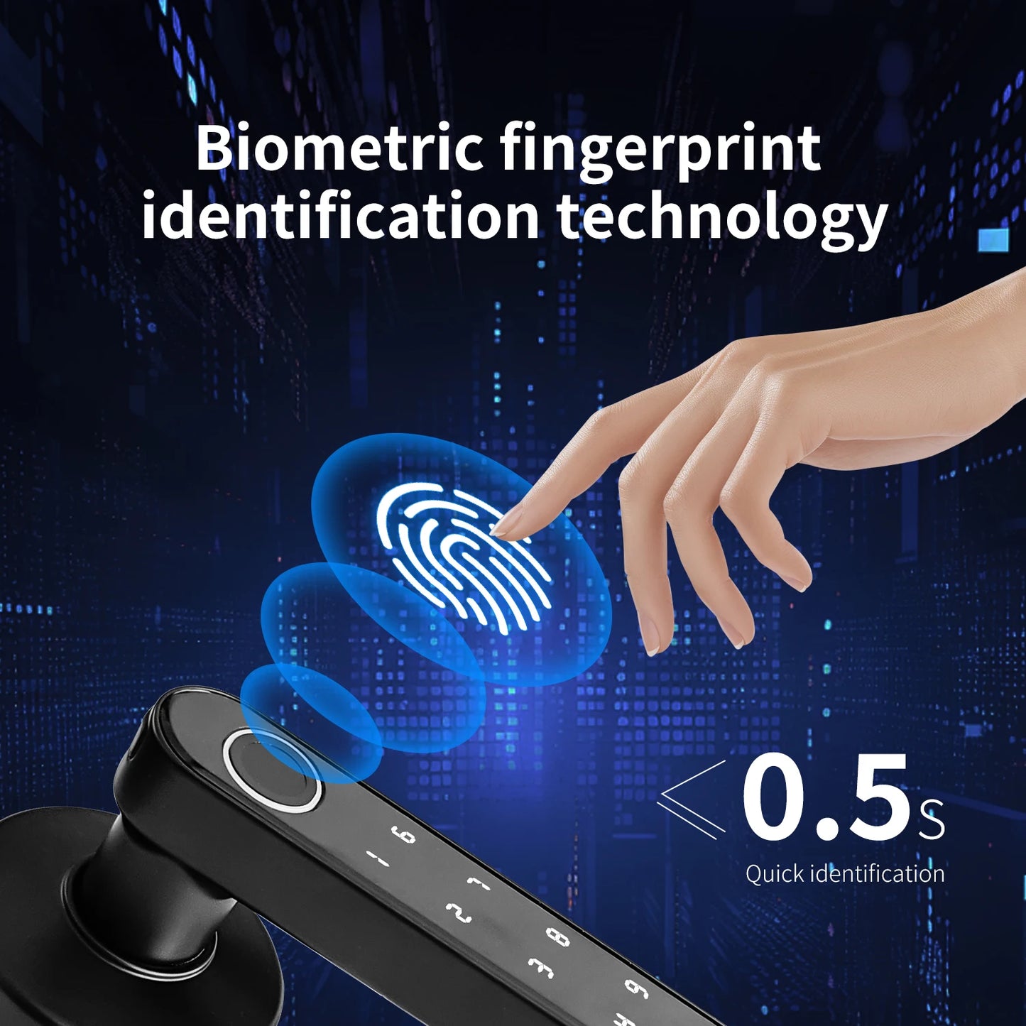 Smart Door Lock Fingerprint Recognition