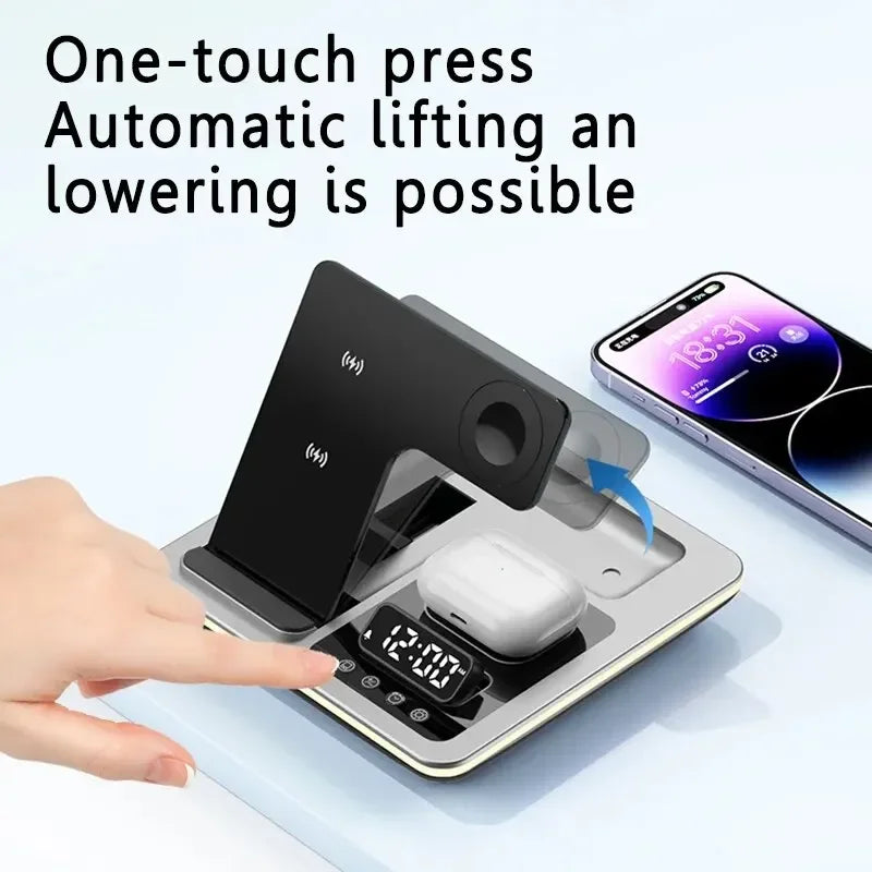 Auto 5 In 1 Wireless Charger