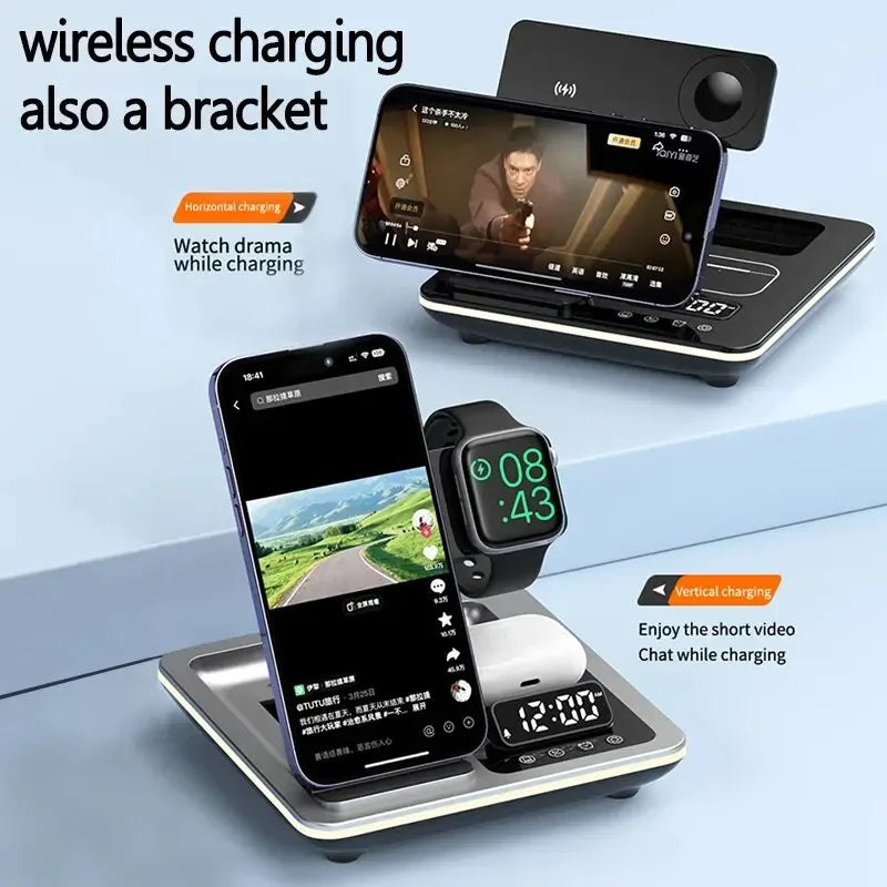 Auto 5 In 1 Wireless Charger