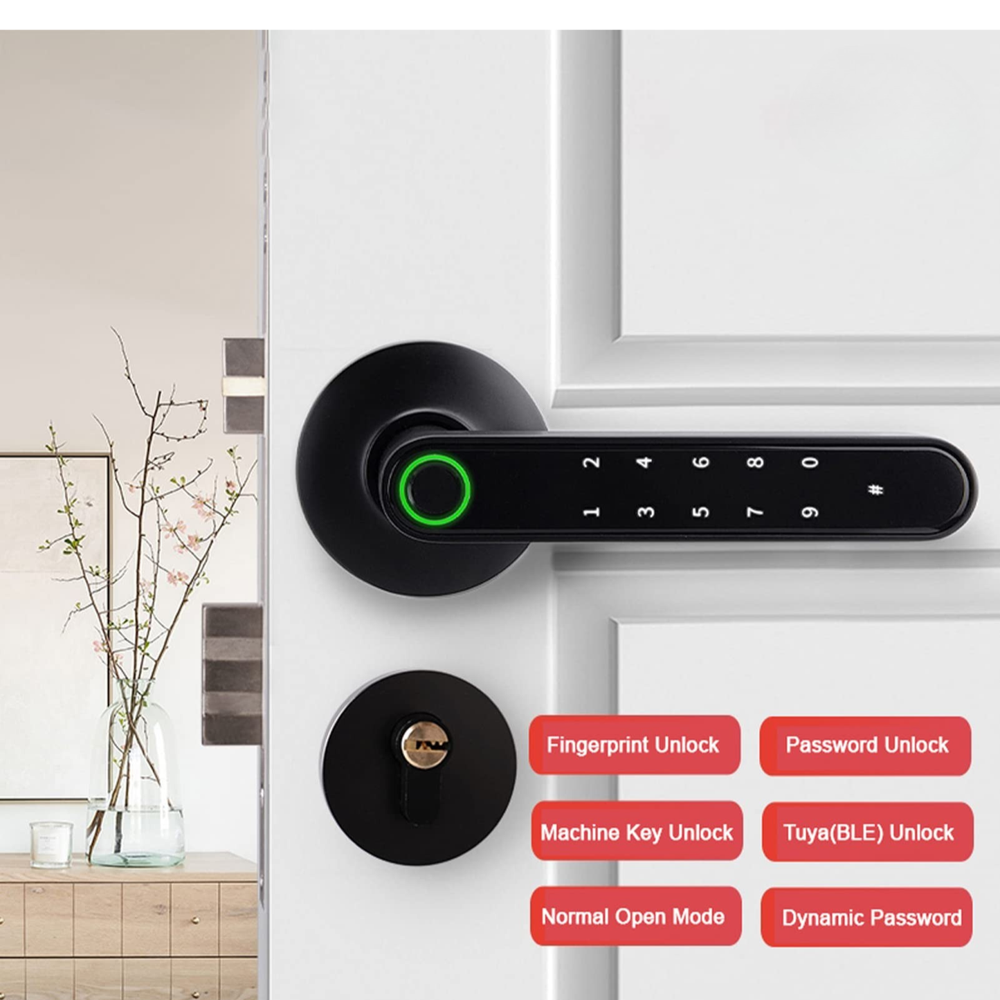 Smart Door Lock Fingerprint Recognition
